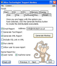 SupportMonkey 2002 screenshot